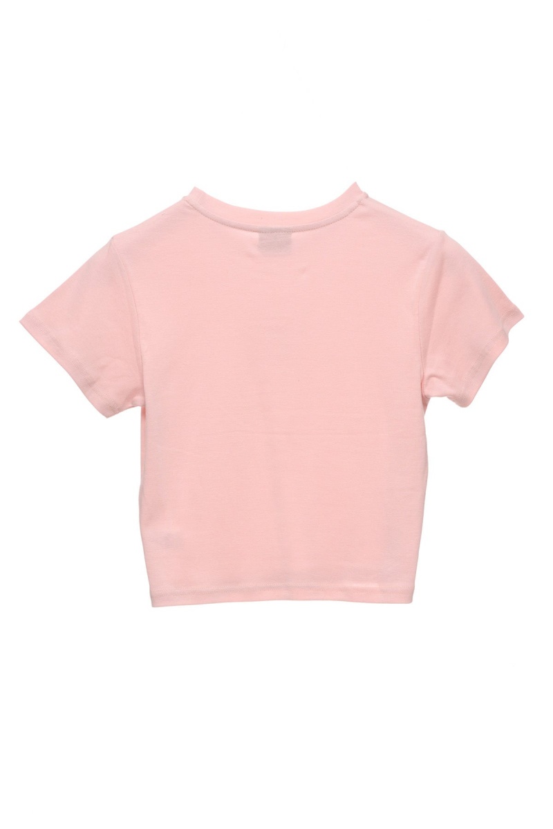 Tees Stüssy Seal Rib Tee Rose | PL43-G1-RN