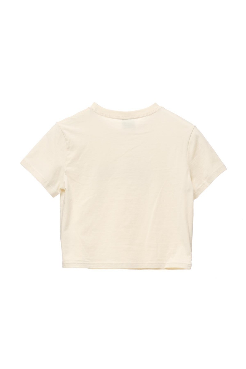 Tees Stüssy Shadow Stock Slim Tee Blanche | SL51-H7-KA