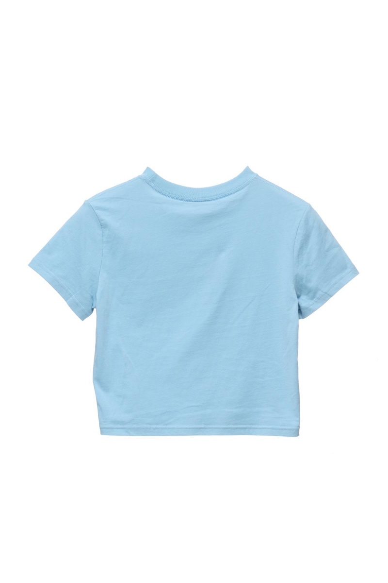 Tees Stüssy Shadow Stock Slim Tee Bleu | PL94-A0-ME